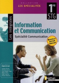 Information et Communication 1e STG spécialité communication