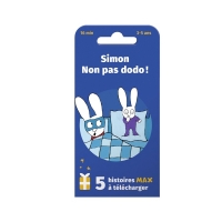 MAX - Carte Simon, non pas dodo ! - La Boite à Histoires de l'école des loisirs