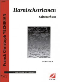 Harnischstriemen (Faltenachsen), pour cymbalum principal et ensemble