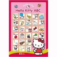 Poster éducatif Hello Kitty A,B,C