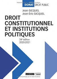 Droit constitutionnel et institutions politiques