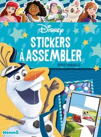 Disney - Stickers à assembler - Livre d'activités avec stickers - Dès 4 ans