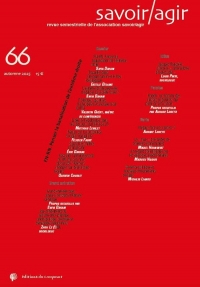 revue savoir/agir n° 66