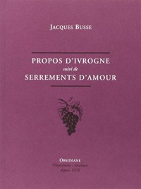 Propos d'un ivrogne