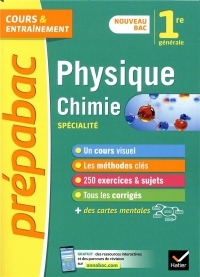 Physique-chimie 1re (spécialité) - Prépabac: nouveau programme de Première 2019-2020