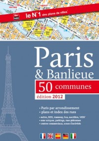 Atlas Paris + banlieue 50 communues 2012
