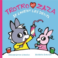 Trotro et Zaza se lavent les dents