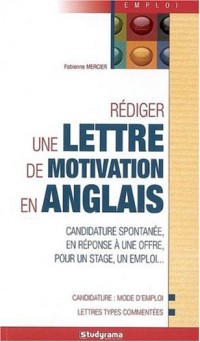 Rédiger une lettre de motivation en anglais
