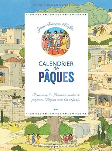 Mon calendrier de Pâques : Avec un livret