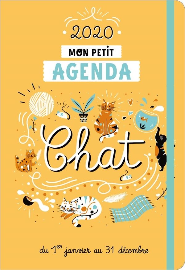 Mon petit agenda chat 2020 : Du 1er janvier au 31 décembre