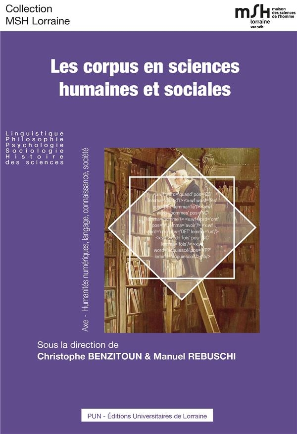 LES CORPUS EN SCIENCES HUMAINES ET SOCIALES