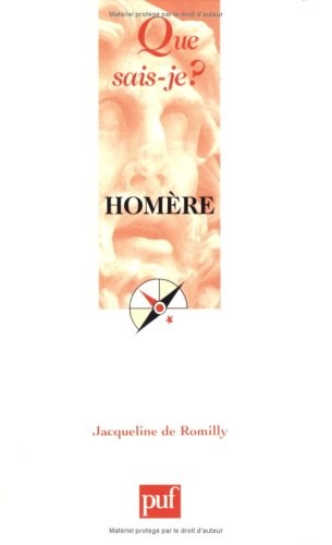 Que sais-je : Homère