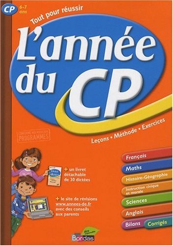 L'année du CP : 6-7 ans