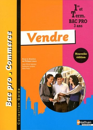 VENDRE BAC PRO COMMERCE GALEE