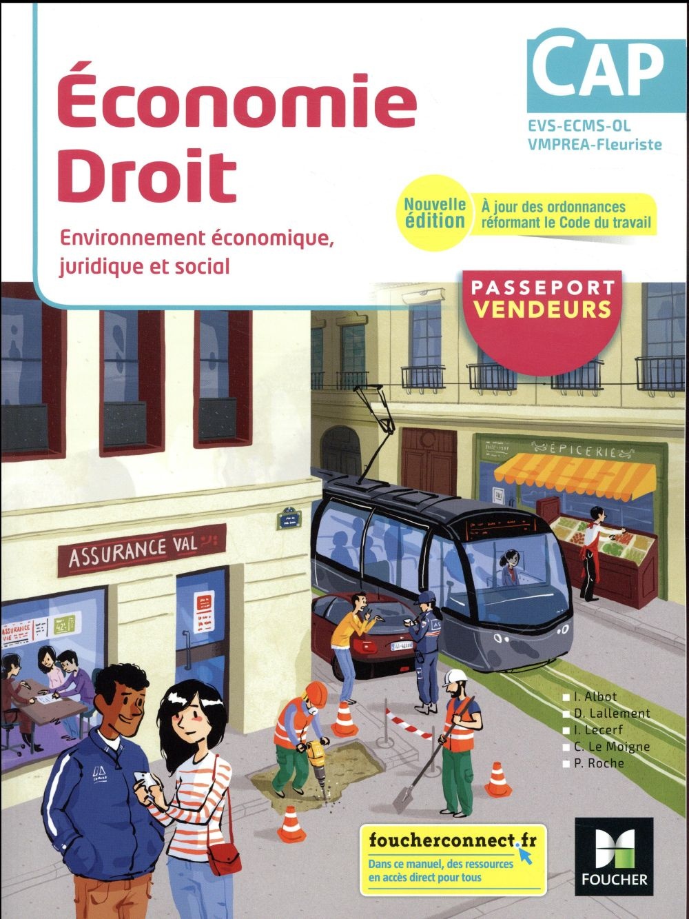 Passeport Vendeur - ECONOMIE-DROIT CAP - Éd. 2018 - Manuel élève
