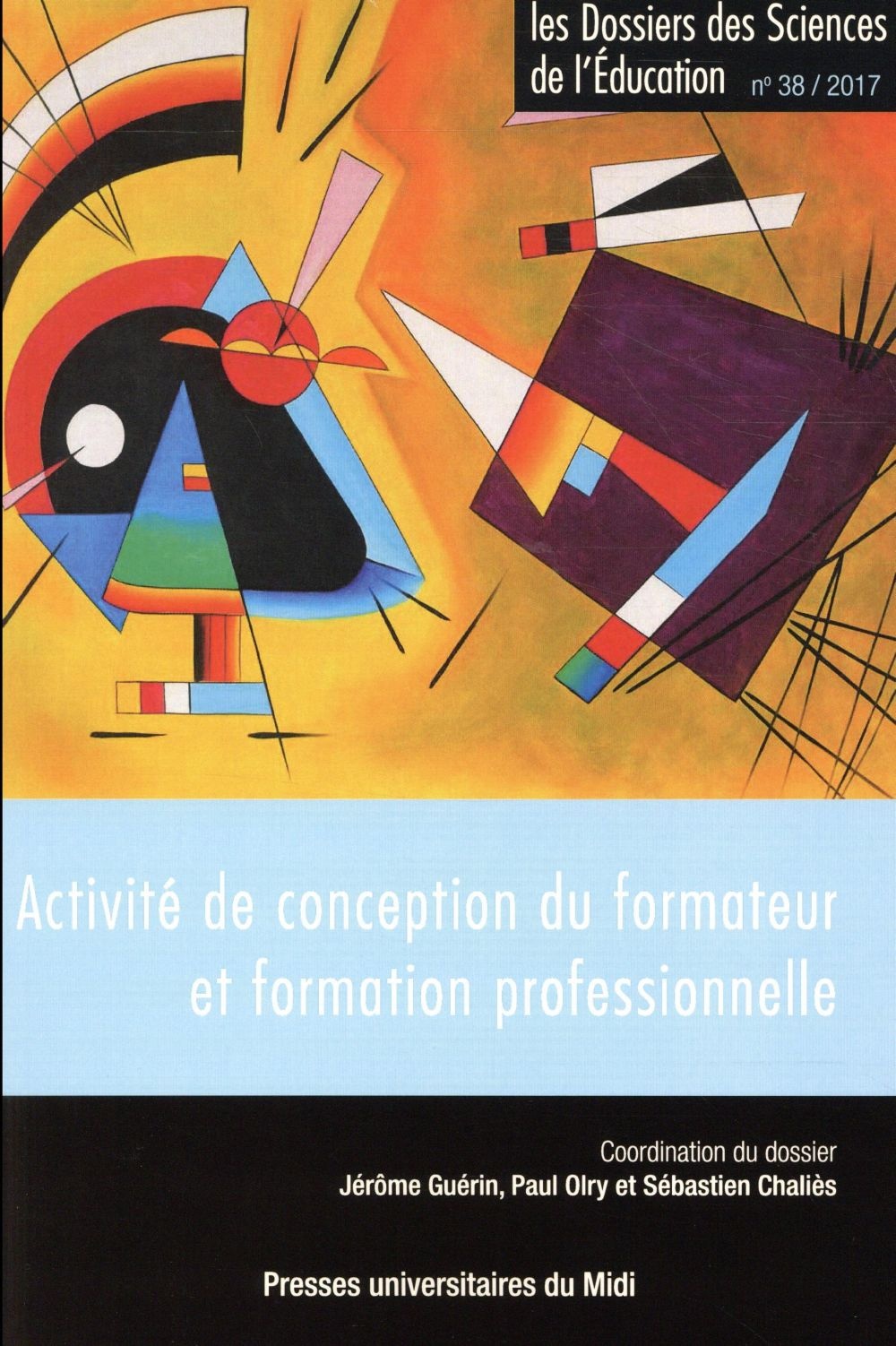 Activité de conception du formateur et formation professionnelle