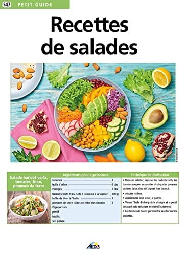 Recettes de salades
