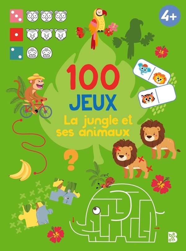 100 jeux : La jungle et ses animaux