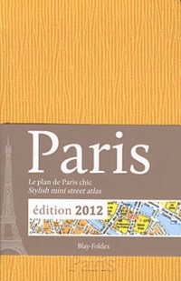 Paris : Le plan de Paris chic jaune