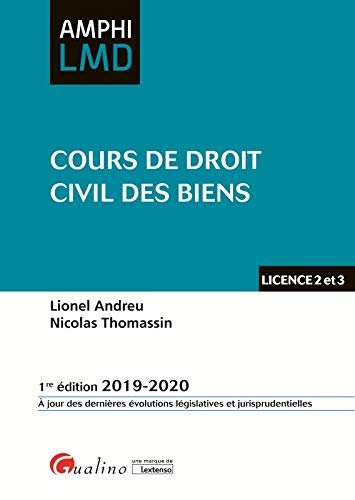 Cours de droit civil des biens