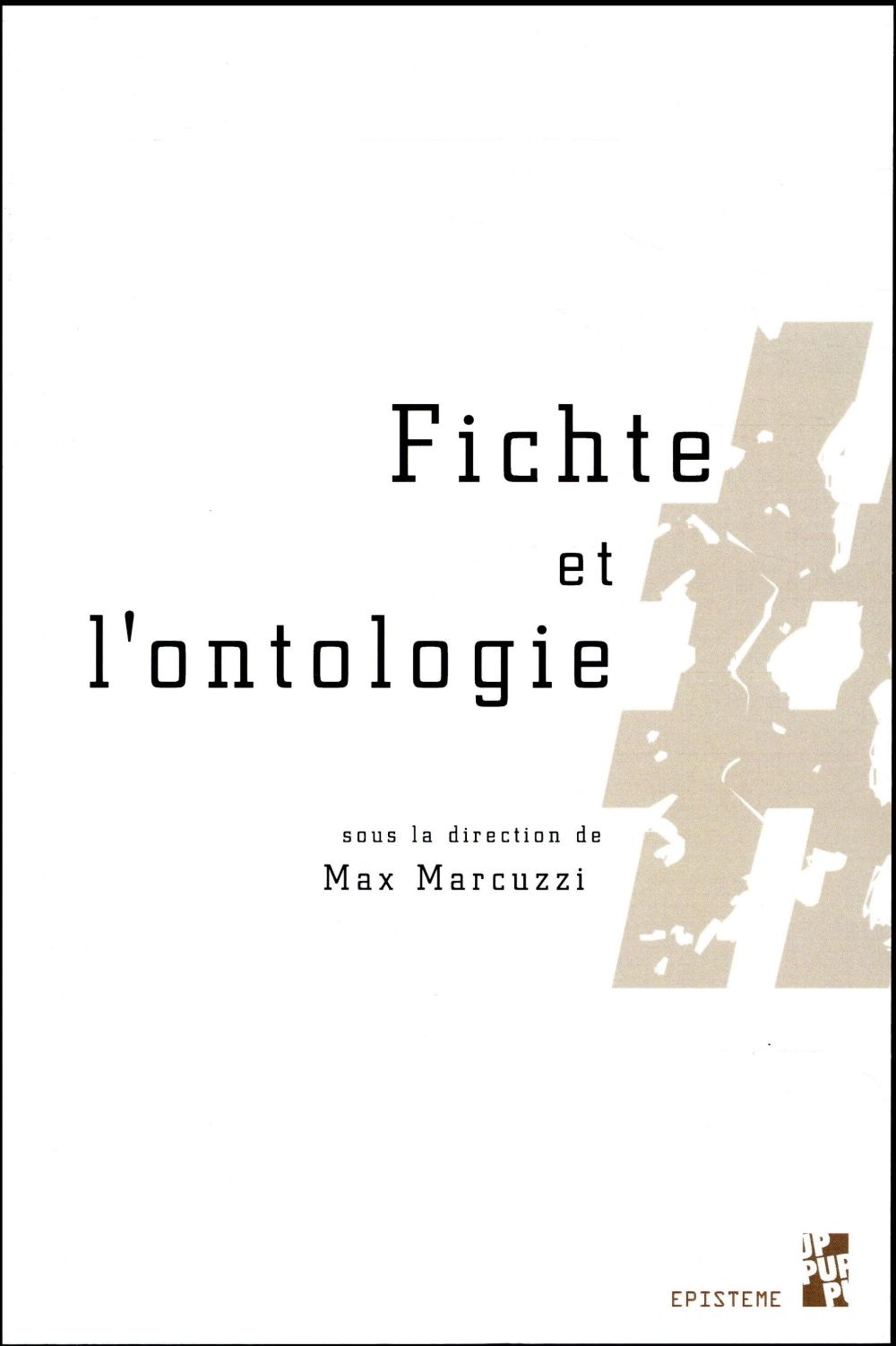 Fichte et l'ontologie