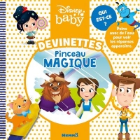 Disney Baby - Devinettes pinceaux magiques (Belle et la Bête au centre)