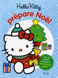 Hello Kitty autocollants parfumés/Hello Kitty prépare Noël