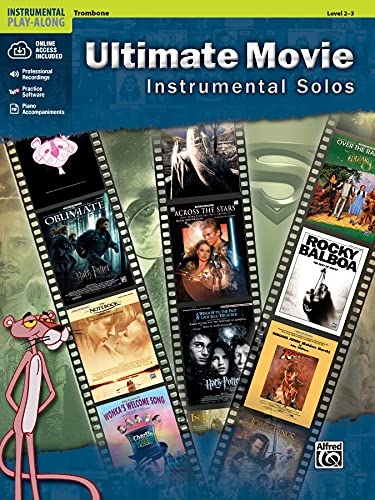 Ultimate Movie Inst Solos Tb (with CD) --- Trombone/Piano --- Alfred Publishing
