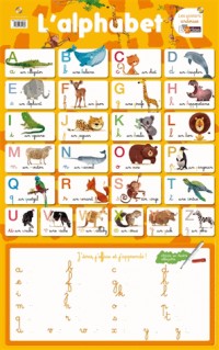 Poster-ardoise - L'alphabet