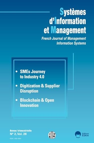 Système d'Information et Management 2-2023: Digitization & Supplier Disruption (2023) (28)