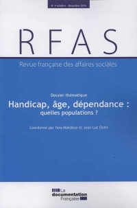 Handicap, âge et dépendance : quelles populations ? (Revue française des affaires sociales n°4)