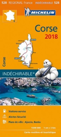 Carte Corse Michelin 2018
