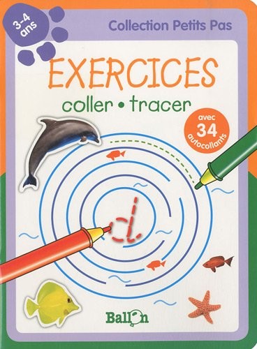 Exercices Petits pas -Jouer avec les lettres (3-4 ans)