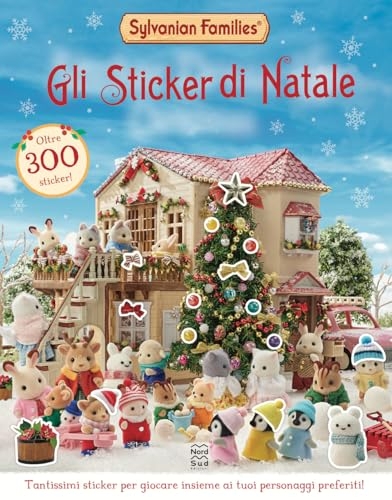 Sylvanian families. Gli sticker di Natale