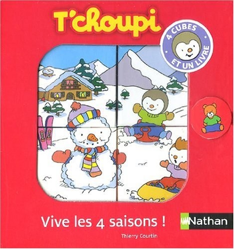 Vive les 4 saisons ! : 4 cubes et un livre