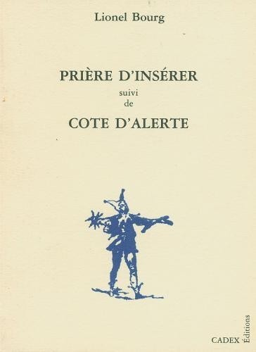 Priere d'Inserer Suivi de Cote d'Alerte