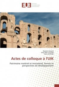 Actes de colloque à l'UIK