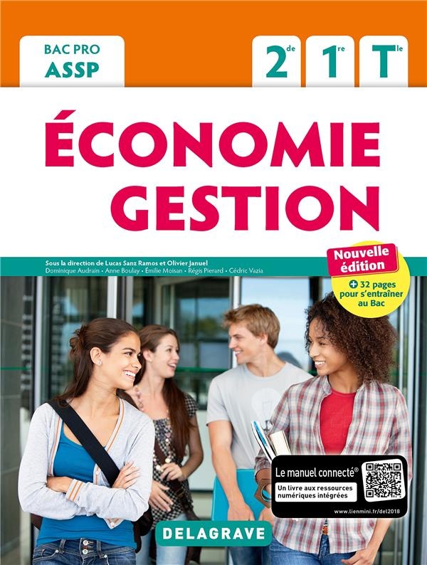 Économie Gestion 2de, 1re, Tle Bac Pro ASSP (2018) - Pochette élève