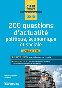 200 questions d'actualité politique, économique et sociale : Catégorie A et B