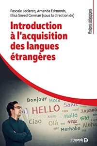 Introduction à l'acquisition des langues étrangères (2021)