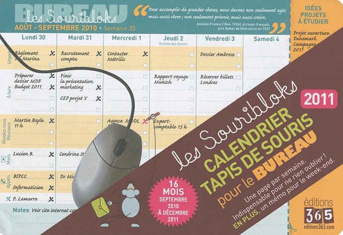 Souriblocs Bureau 2011