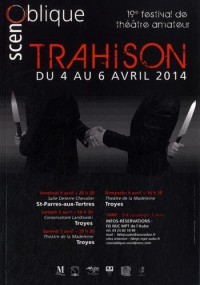 ScènOblique 2014 : Trahison