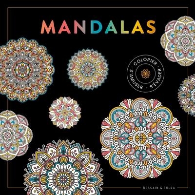 Black coloriage Mandalas NP