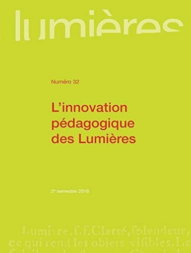 L'Innovation Pedagogique des Lumieres