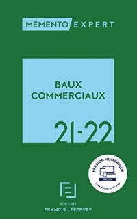 Mémento BAUX COMMERCIAUX 2021 2022