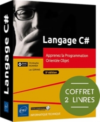 Langage C# - Coffret de 2 livres : Apprenez la Programmation Orientée Objet (5e édition)