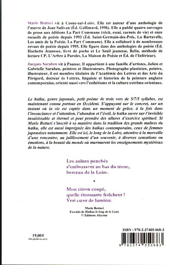 Haïkus le long de la Loire