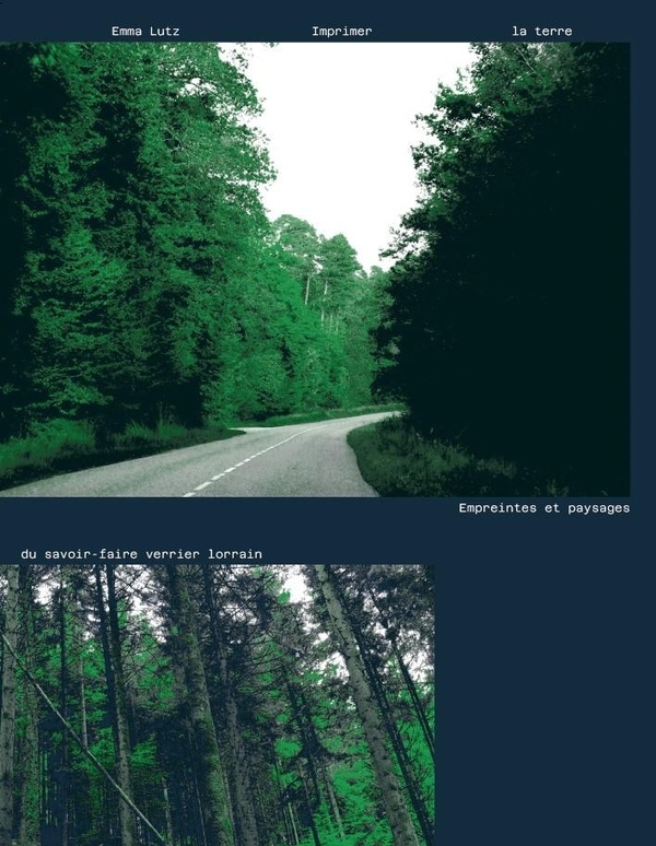 Imprimer la terre, Emma Lutz : Une résidence au Centre d'art verrier de Meisenthal