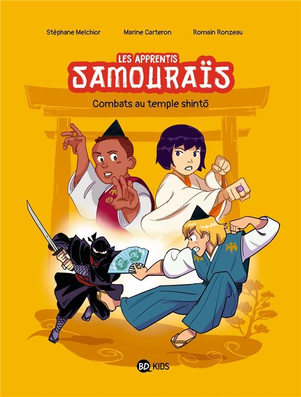 Les apprentis samouraïs, Tome 02: Combats au temple shinto