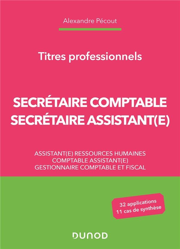 Secrétaire Comptable et Secrétaire Assistant(e): Titres professionnels